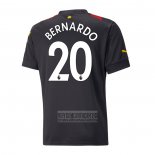 Camiseta De Futbol Manchester City Jugador Bernardo Segunda 2022-2023