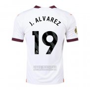 Camiseta De Futbol Manchester City Jugador J.Alvarez Segunda 2023-2024