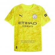 Camiseta De Futbol Manchester City Portero 2025-2026 Amarillo