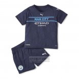 Camiseta De Futbol Manchester City Tercera Nino 2021-2022
