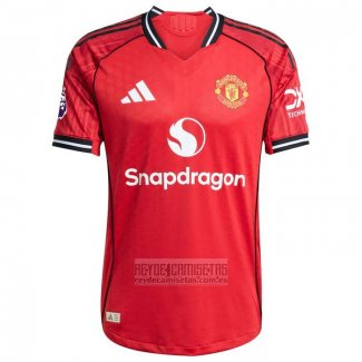 Camiseta De Futbol Manchester United Primera Authentic 2025-2026