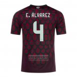 Camiseta De Futbol Mexico Jugador E.Alvarez Primera 2024
