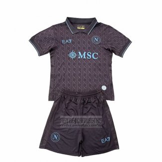 Camiseta De Futbol Napoli Tercera Nino 2025-2026