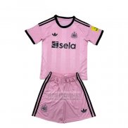 Camiseta De Futbol Newcastle United Portero Nino 2025-2026 Rosa