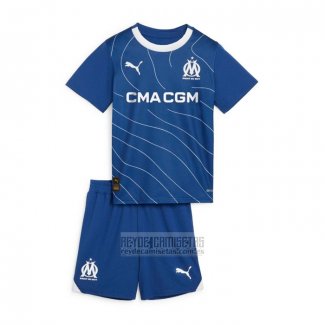 Camiseta De Futbol Olympique Marsella Segunda Nino 2023-2024