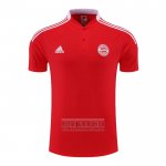 Camiseta De Futbol Polo del Bayern Munich 2022-2023 Rojo