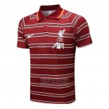 Camiseta De Futbol Polo del Liverpool 2022-2023 Rojo