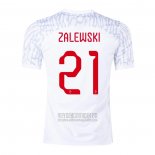 Camiseta De Futbol Polonia Jugador Zalewski Primera 2022