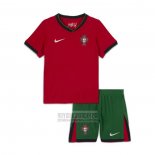 Camiseta De Futbol Portugal Primera Nino 2024
