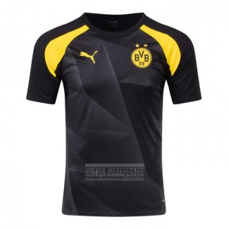 Camiseta De Futbol Pre Partido del Borussia Dortmund 2023 Negro