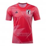 Camiseta De Futbol Pre Partido del Japon 2022 Rojo