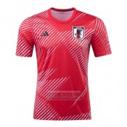 Camiseta De Futbol Pre Partido del Japon 2022 Rojo