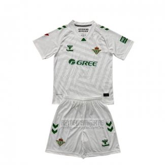 Camiseta De Futbol Real Betis Portero Nino 2025-2026 Blanco