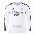 Camiseta De Futbol Real Madrid Primera Manga Larga 2024-2025