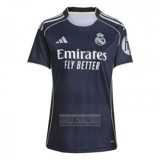Camiseta De Futbol Real Madrid Segunda Mujer 2025-2026