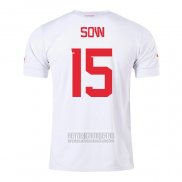 Camiseta De Futbol Suiza Jugador Sow Segunda 2022