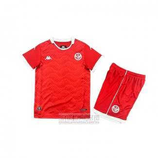 Camiseta De Futbol Tunez Primera Nino 2025