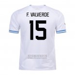 Camiseta De Futbol Uruguay Jugador F.Valverde Segunda 2022