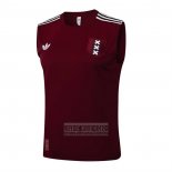 Camiseta De Futbol de Entrenamiento Ajax Sin Mangas 2025-2026 Rojo