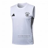 Camiseta De Futbol de Entrenamiento Alemania Sin Mangas 2025-2026 Blanco