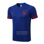 Camiseta De Futbol de Entrenamiento Atletico Madrid 2022-2023 Azul