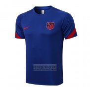 Camiseta De Futbol de Entrenamiento Atletico Madrid 2022-2023 Azul