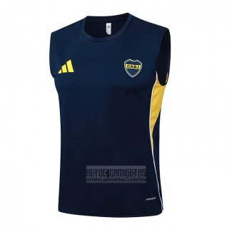 Camiseta De Futbol de Entrenamiento Boca Juniors Sin Mangas 2025-2026 Azul