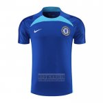 Camiseta De Futbol de Entrenamiento Chelsea 2022-2023 Azul
