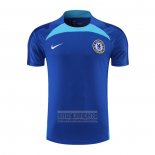 Camiseta De Futbol de Entrenamiento Chelsea 2022-2023 Azul