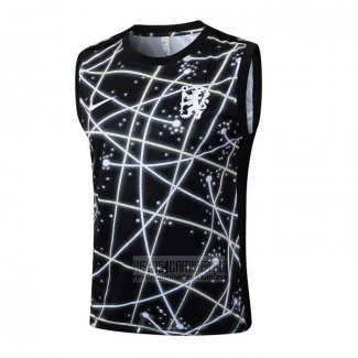 Camiseta De Futbol de Entrenamiento Chelsea Sin Mangas 2025-2026 Negro