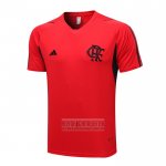 Camiseta De Futbol de Entrenamiento Flamengo 2023-2024 Rojo