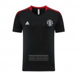 Camiseta De Futbol de Entrenamiento Manchester United 2023-2024 Negro