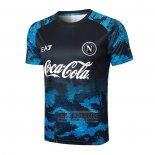 Camiseta De Futbol de Entrenamiento Napoli 2024-2025 Azul