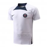 Camiseta De Futbol de Entrenamiento Paris Saint-Germain 2022-2023 Blanco