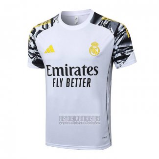 Camiseta De Futbol de Entrenamiento Real Madrid 2025-2026 Blanco