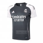 Camiseta De Futbol de Entrenamiento Real Madrid 2024-2025 Gris