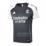 Camiseta De Futbol de Entrenamiento Real Madrid 2024-2025 Gris