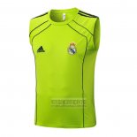 Camiseta De Futbol de Entrenamiento Real Madrid Sin Mangas 2025-2026 Verde