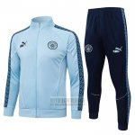Chandal de Chaqueta del Manchester City Nino 2025-2026 Azul