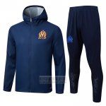 Chandal de Rompevientos del Olympique Marsella 2025-2026 Azul