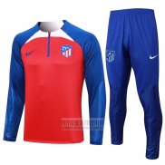 Chandal de Sudadera del Atletico Madrid 2023-2024 Rojo