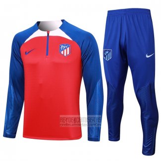 Chandal de Sudadera del Atletico Madrid 2023-2024 Rojo