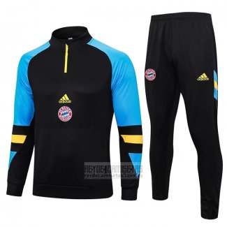 Chandal de Sudadera del Bayern Munich 2023-2024 Negro