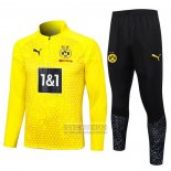 Chandal de Sudadera del Borussia Dortmund 2023-2024 Amarillo