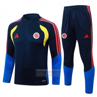 Chandal de Sudadera del Colombia Nino 2026-2027 Azul