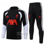 Chandal de Sudadera del Liverpool Nino 2026-2027 Negro