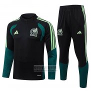 Chandal de Sudadera del Mexico Nino 2026-2027 Negro