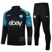 Chandal de Sudadera del Napoli 2023-2024 Negro