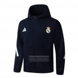 Chaqueta con Capucha del Real Madrid 2025-2026 Negro