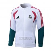 Chaqueta del Real Madrid 2026-2027 Blanco Rojo